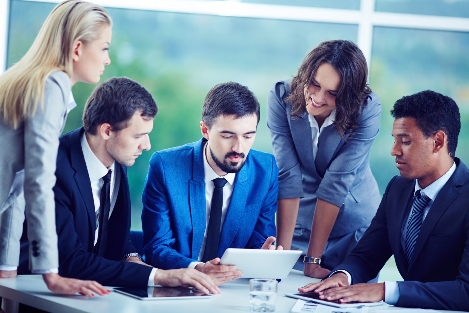 Team working together